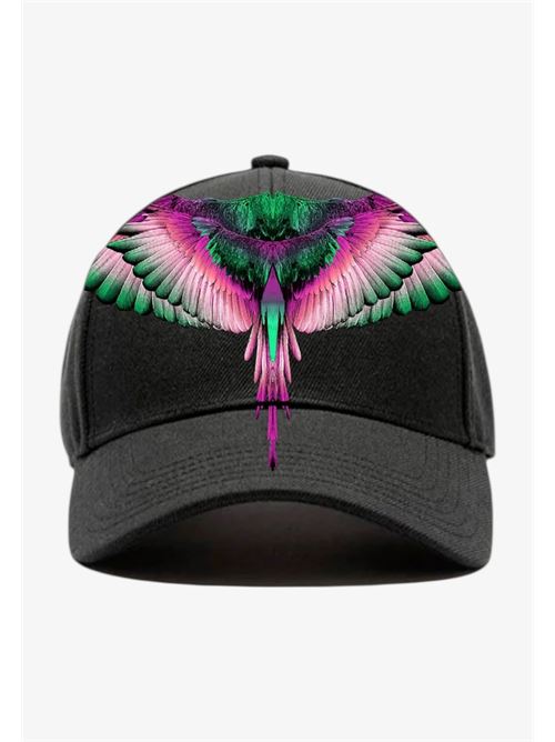 CAPPELLO BASEBALL MARCELO BURLON COUNTY OF MILAN | COMAF250186/NERO PINK